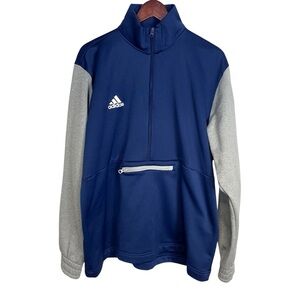 Adidas Team Issue Half-Zip Sweatshirt Size XL